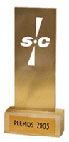 Imagen del premio de la revista SIC concedido a la GISS en 2005