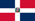 Dominikar Errepublikako bandera