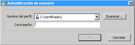Autentificacion de usuario